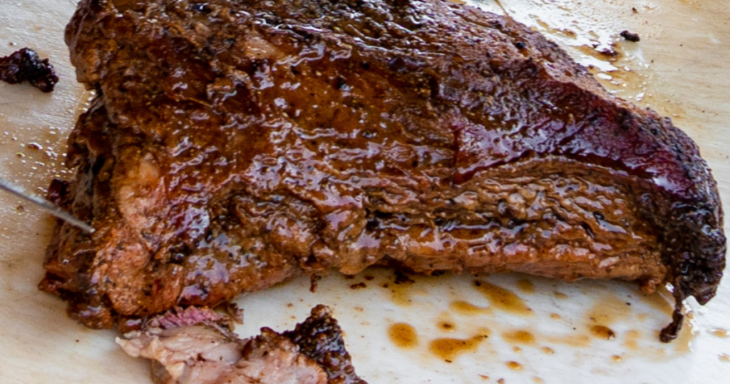 slow-smoked brisket sliced and juicy Las Vegas family-friendly BBQ